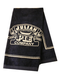 Blue Terry Logo Towel